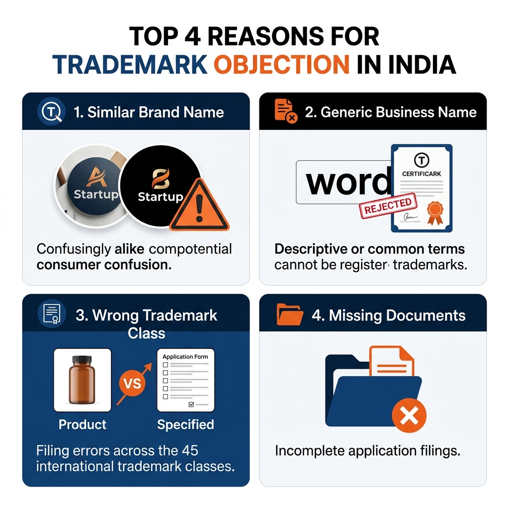 Top 4 notice reasons visual guide